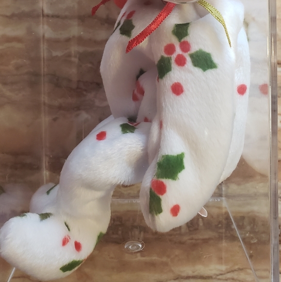 TY "1998 Holiday Teddy" Beanie Baby. Mint condition. - Picture 4 of 10